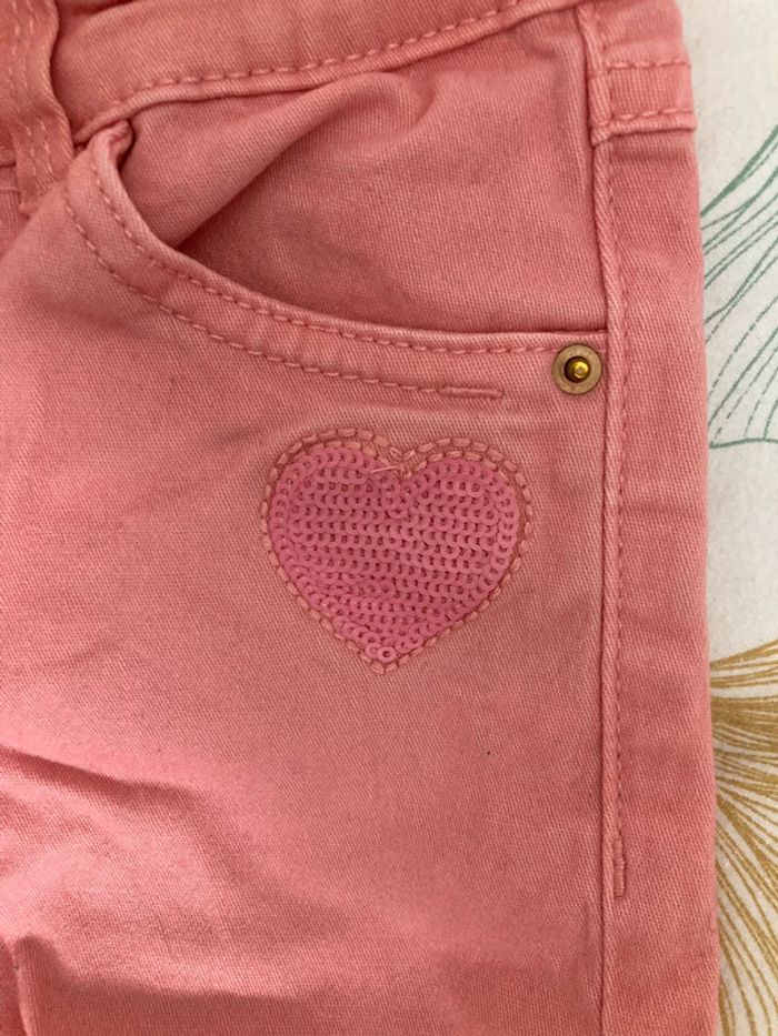 Jeans slim rose - photo numéro 2