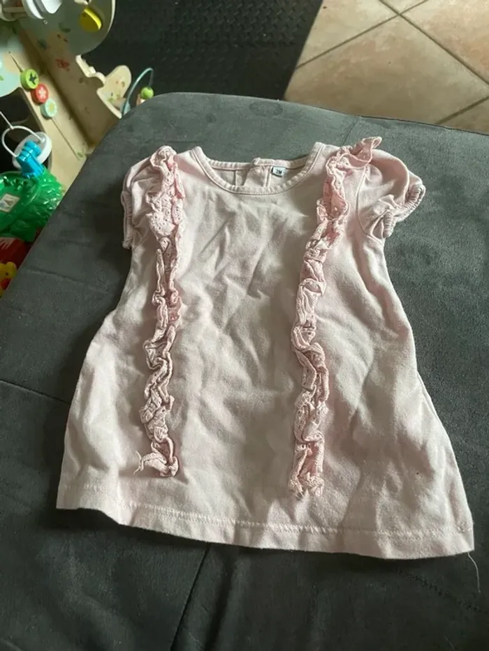 Robe à volant