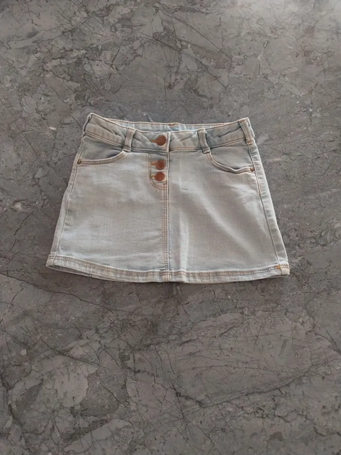 Jupe en jean 7 ans