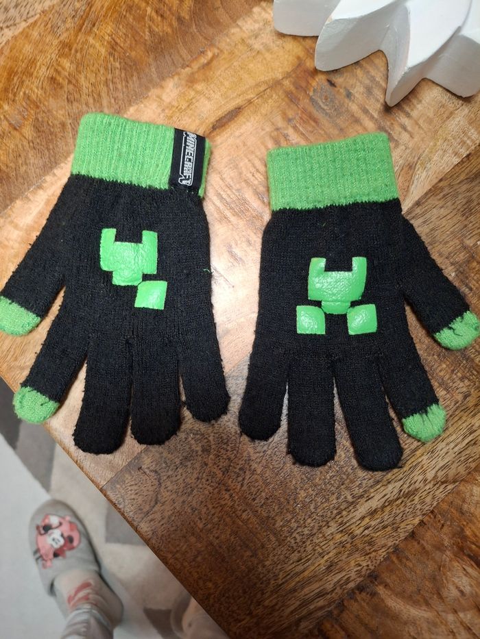 Gants minecraft