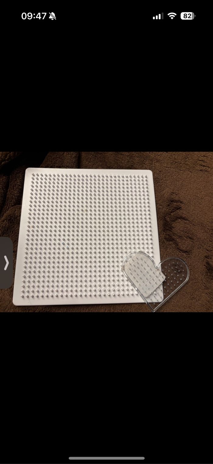 Plaque pour perle à repasser