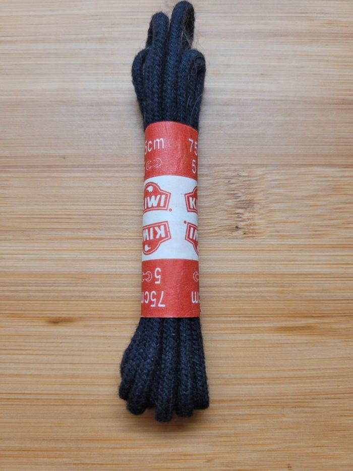 Lacets noirs coton neufs - photo numéro 4