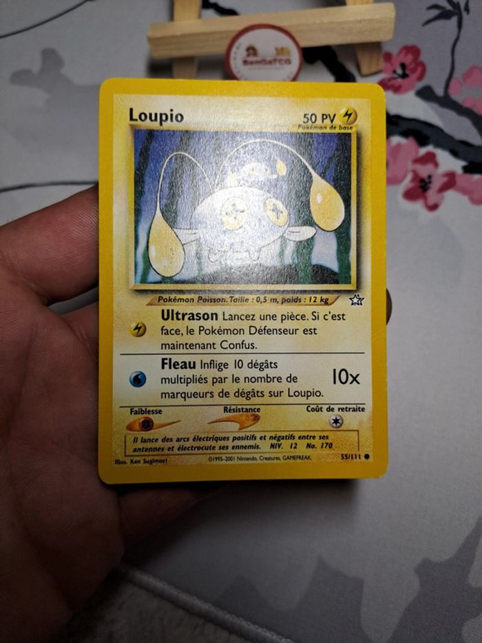 Carte Pokémon Loupio 55/111 Neo Genesis ed2 Wizards Fr - photo numéro 3