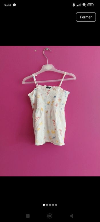 Débardeur Kiabi 10 ans b1 