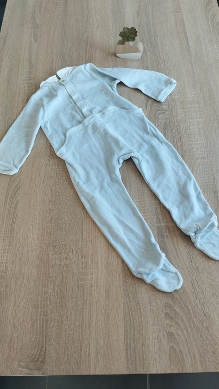 Pyjama lapin bleu - photo numéro 2