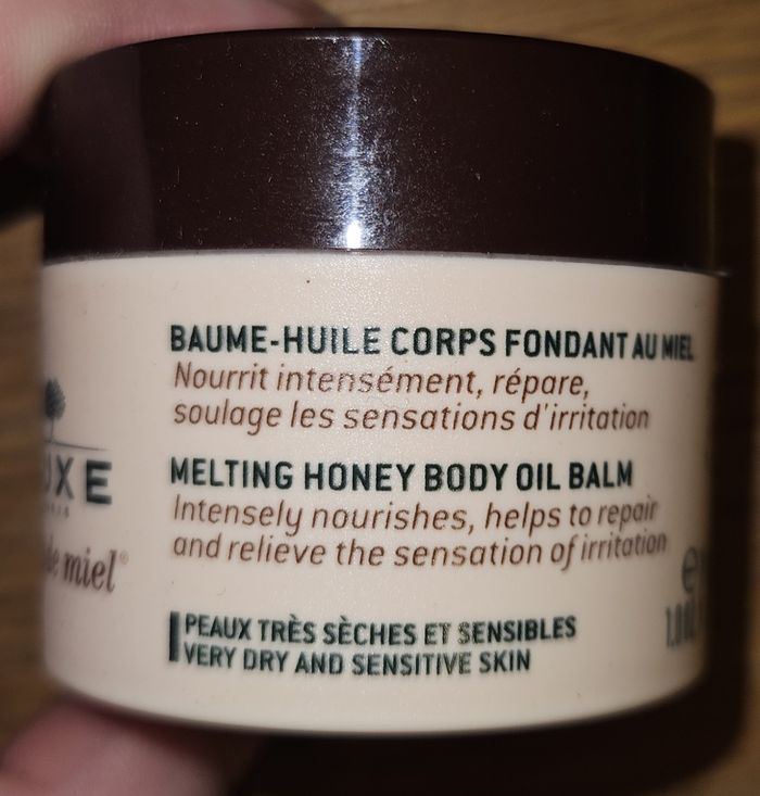 Baume-Huile pour le corps pour peaux sèches et sensibles - photo numéro 2