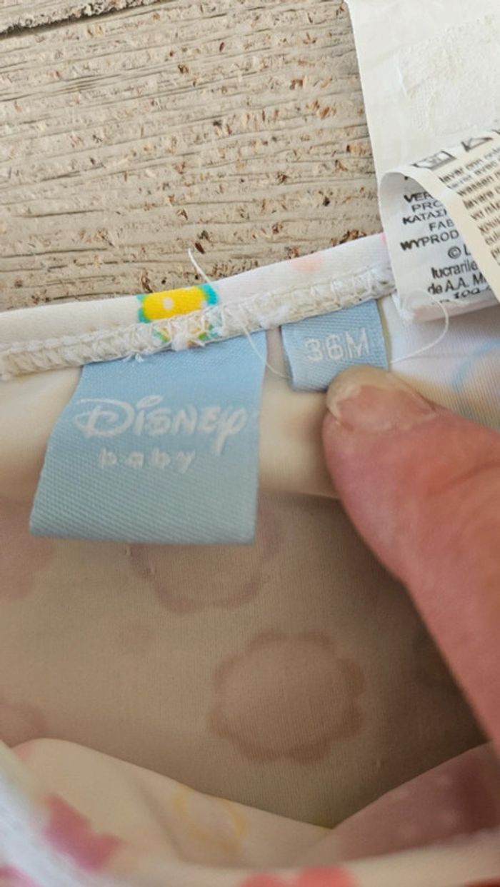 Culotte de maillot pour fille blanche, Disney, Winnie l Ourson, 3 ans, nickel - photo numéro 4