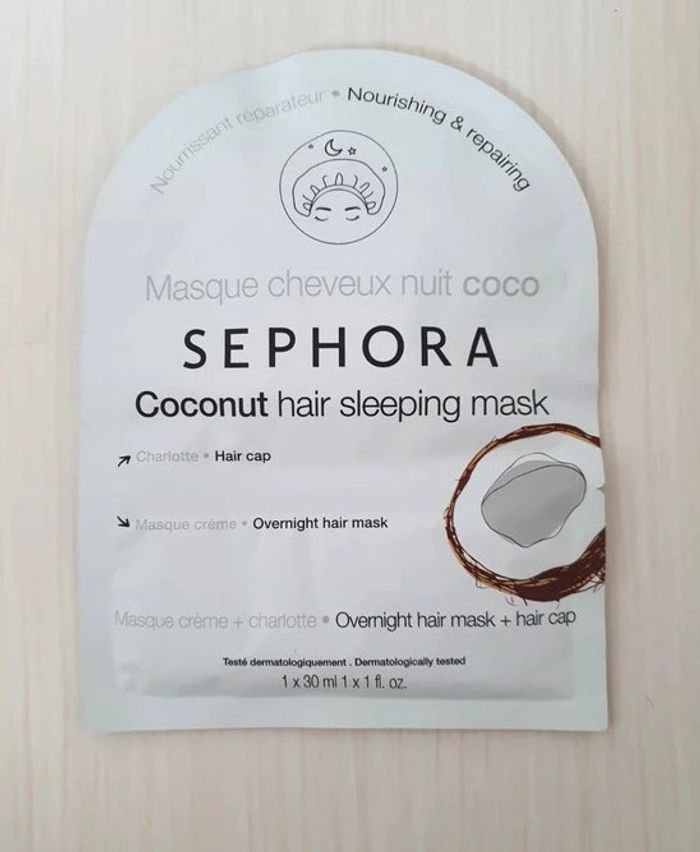 Masque nuit cheveux Sephora