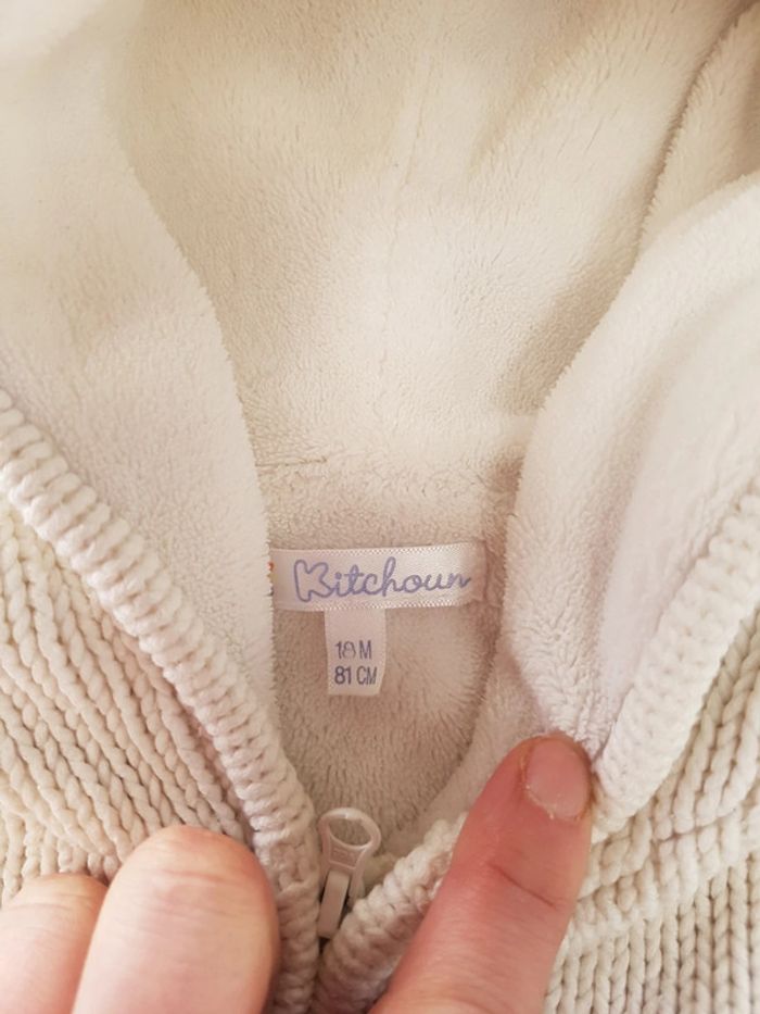 gilet zippé  18 mois - photo numéro 3