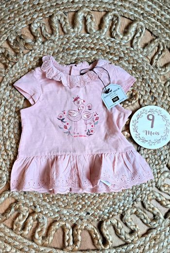 T shirt rose Sergent Major