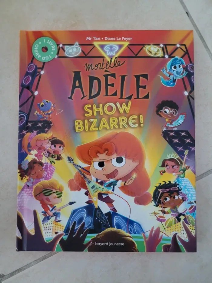 Livre mortelle adele show bizarre