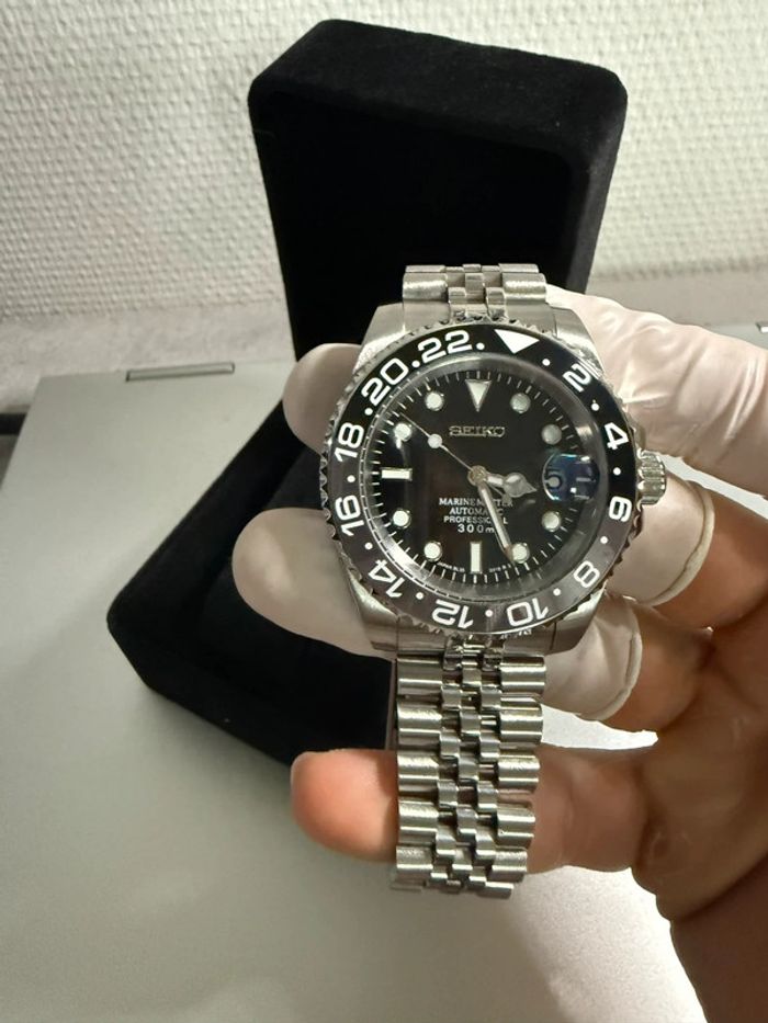 Montre Seiko Mod Gris/Noir - photo numéro 5