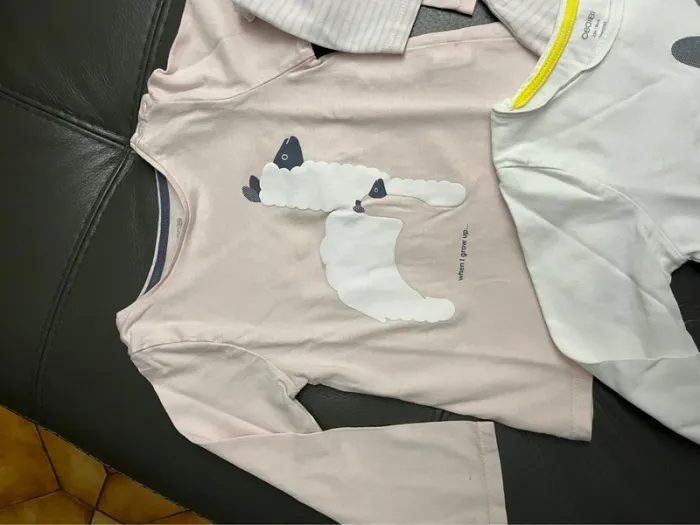 Lot 3 t shirt okaidi 23 mois - photo numéro 2