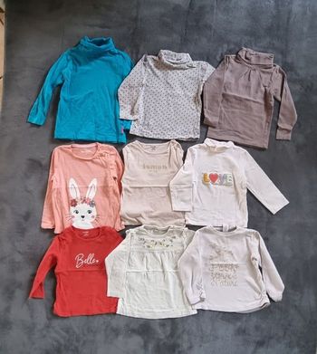 Lot manche longue 24 mois