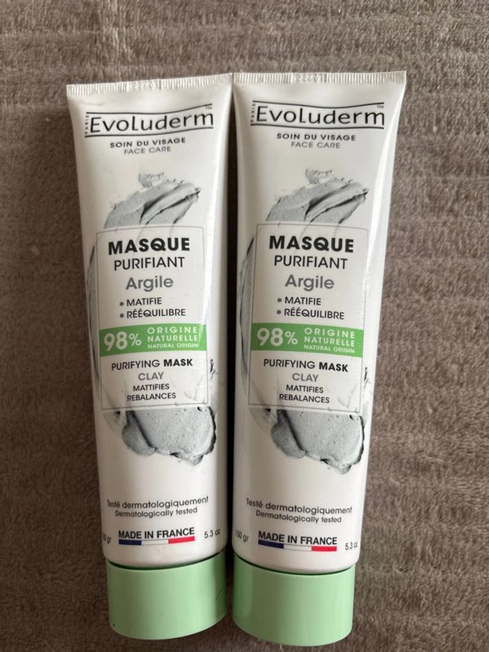 Evoluderm masque purifiant