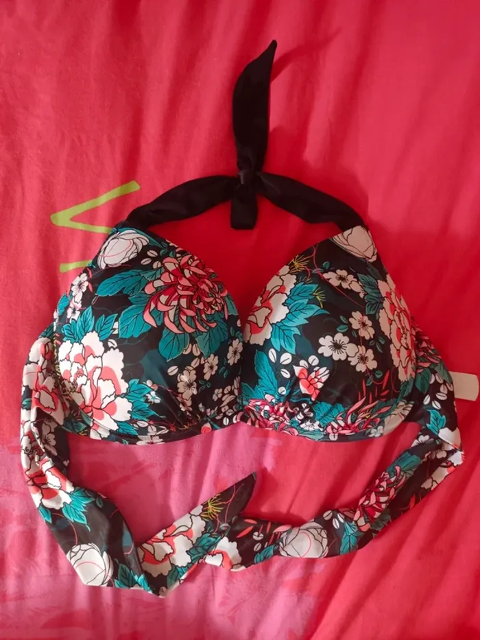 Haut maillot de bain decathlon 95E