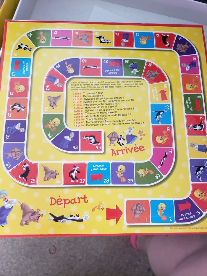 Coffret jeux de société looney tunes - photo numéro 2