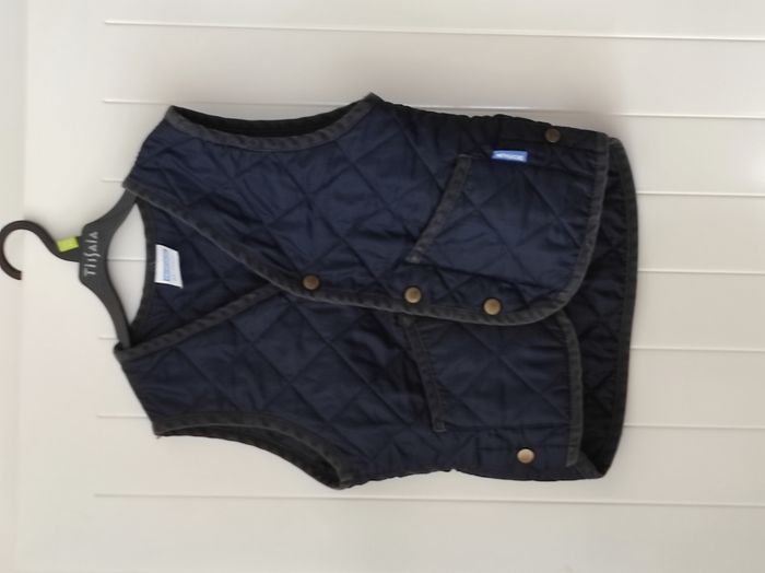 Gilet sans manches garçon 5 ans – Bleu marine – Type équitation - photo numéro 2