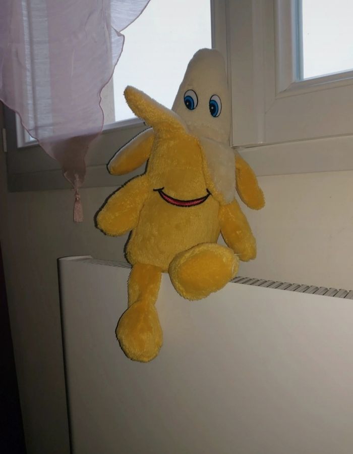 Peluche tite banane