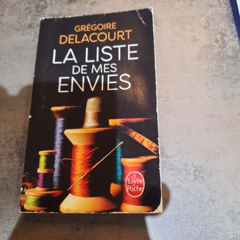 Livre "La liste de mes envies" Grégoire Delacourt