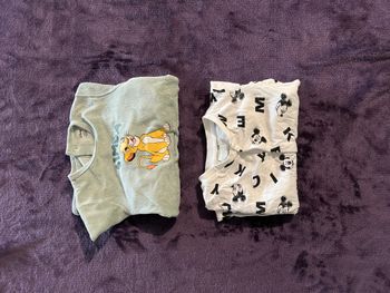 Lot de 2 pyjamas bébé garçon taille 6 mois