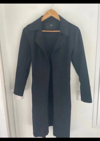 Manteau long en daim