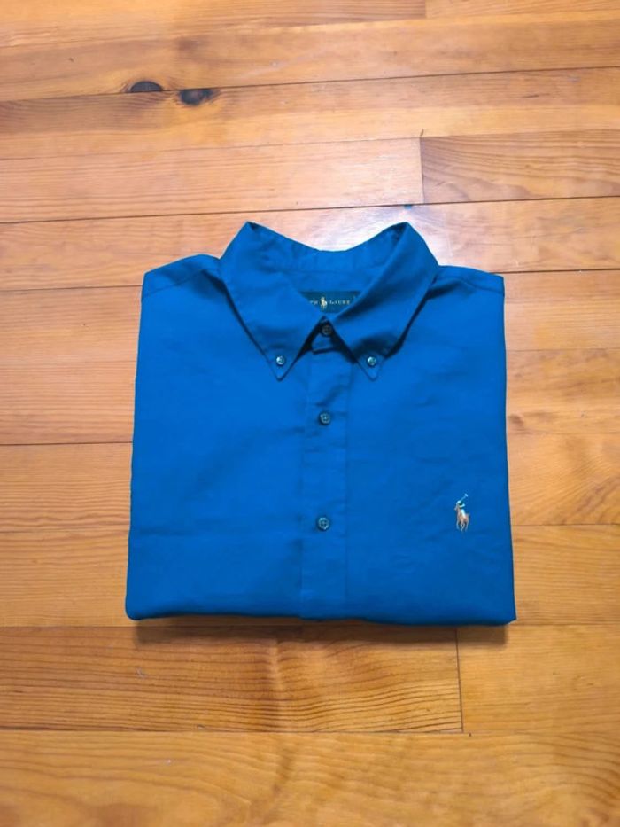 Chemise Ralph Lauren - Logo brodé premium - Bleu foncé, marine - Taille XL - photo numéro 2