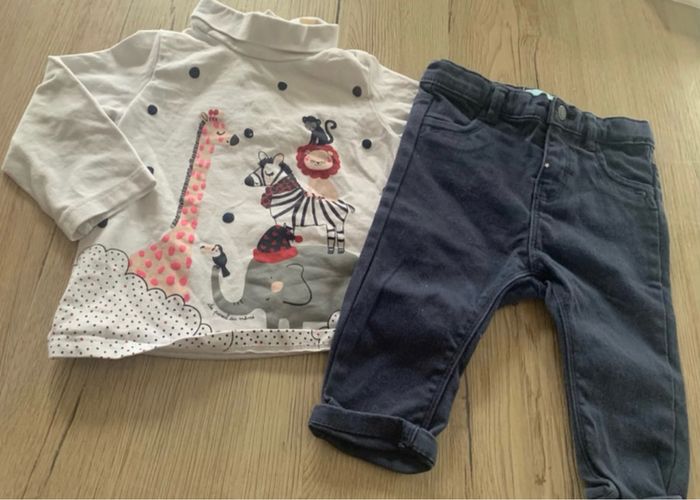 Ensemble bébé fille T6M