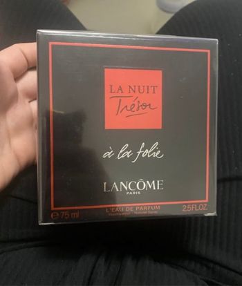 Parfum  la nuit trésor à la folie