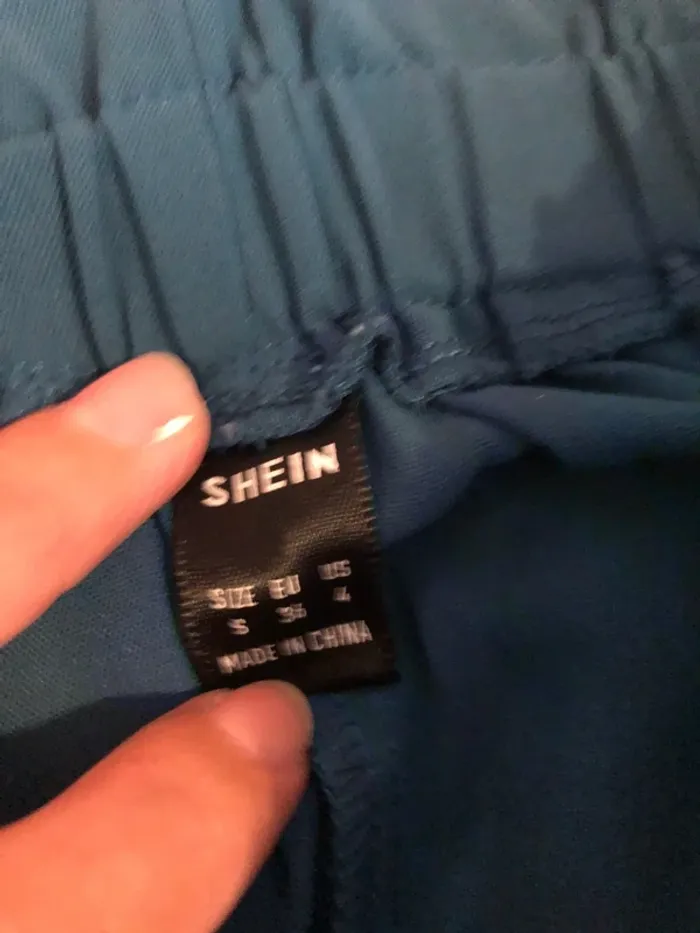 Jupe longue bleue SHEIN taille 36 - photo numéro 2