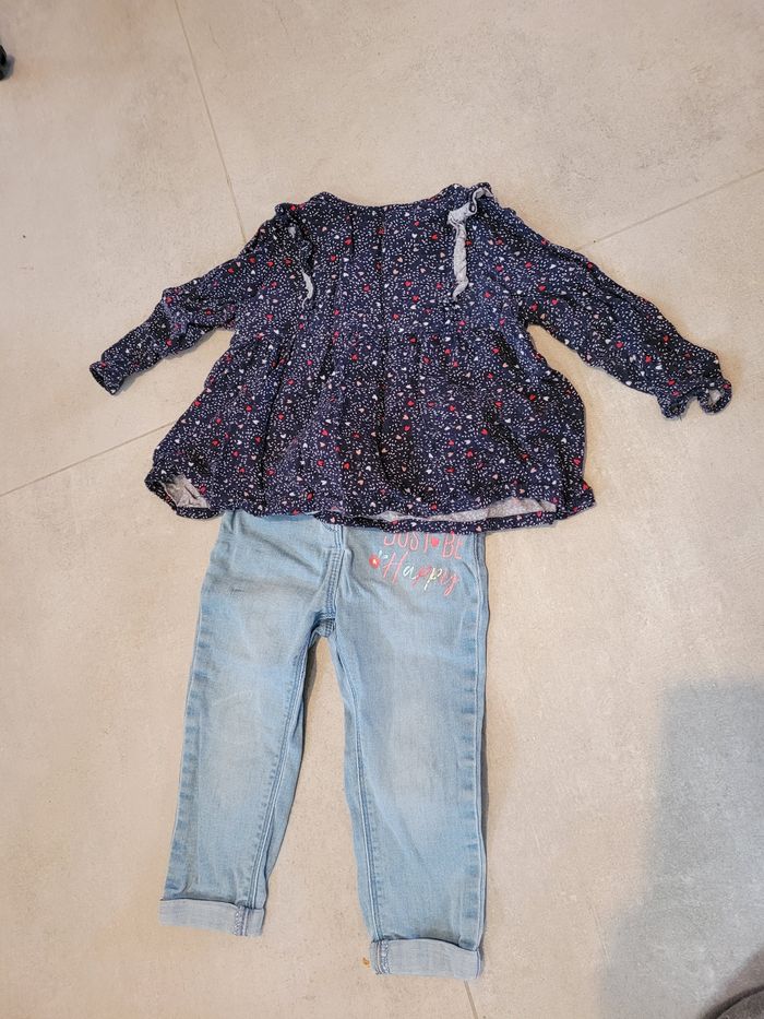 Ensemble T-shirt / jean