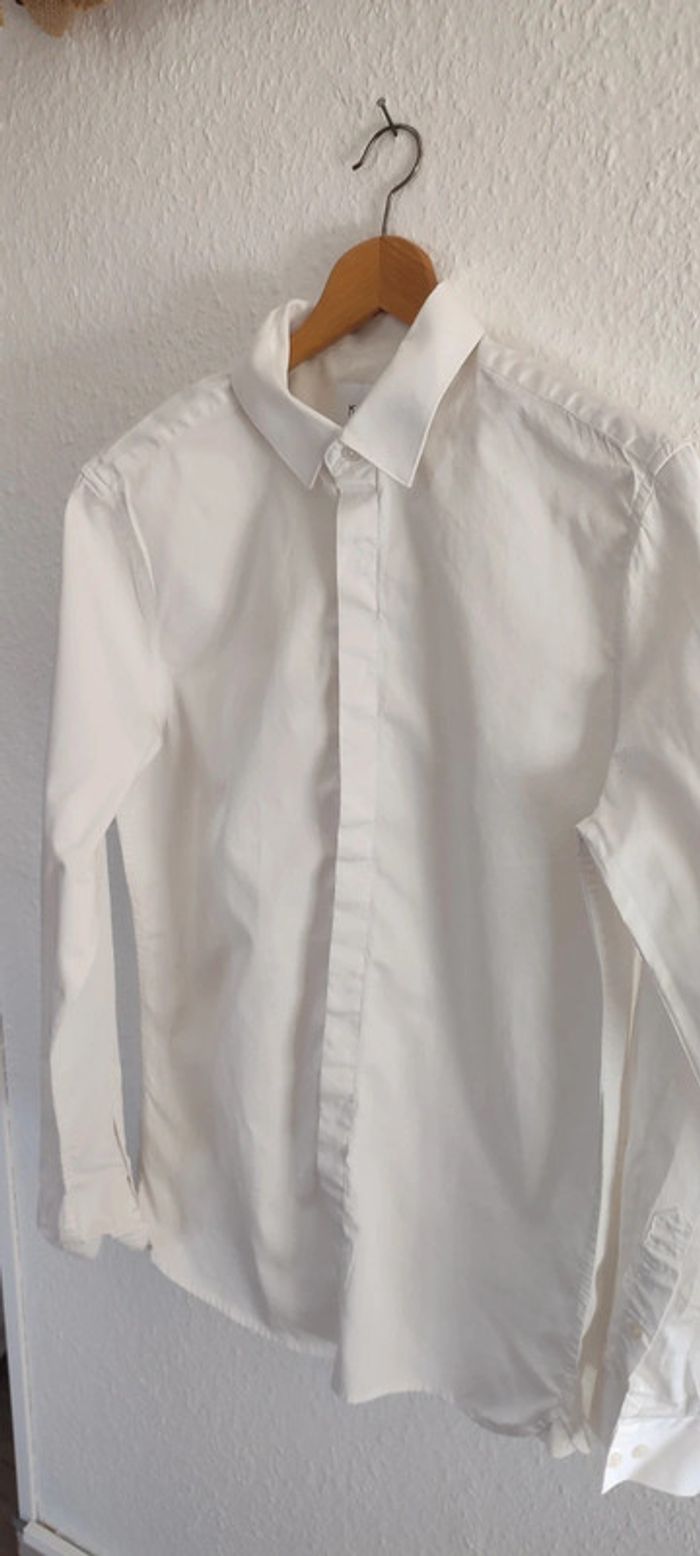 Chemise homme blanc cassé - photo numéro 2