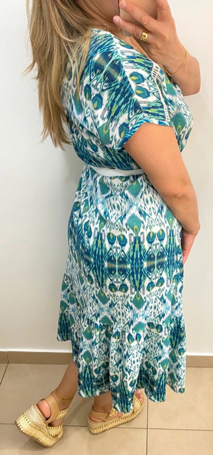 Robe longue imprimée - photo numéro 7