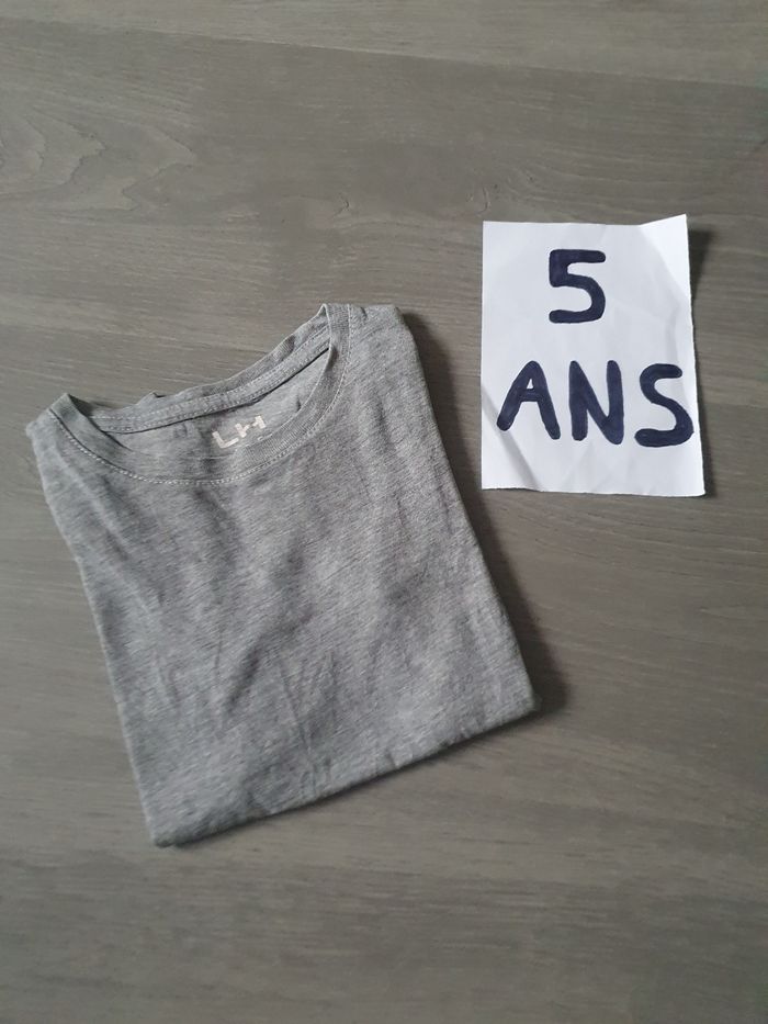 Maillot t-shirt 5ans garçon