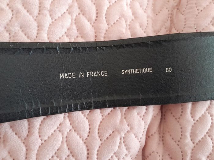 Ceinture boucle blanche - photo numéro 4