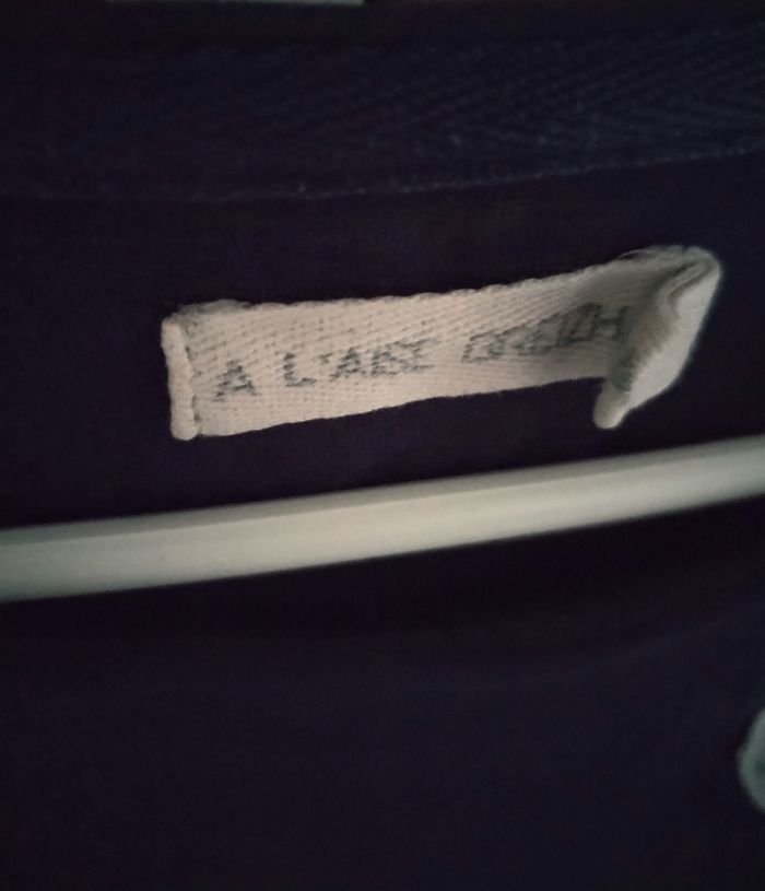 Haut manches trois quart 50% coton en très bon état - photo numéro 4