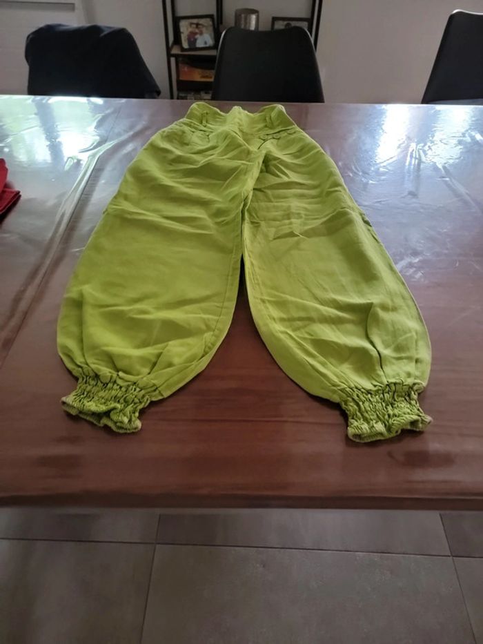 Lot de 2 pantalon large léger femme 36 - photo numéro 2