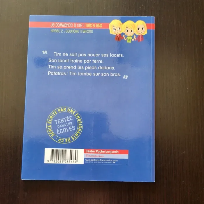 Livre Je suis en CP- le bras cassé niveau de lecture 2 - photo numéro 2