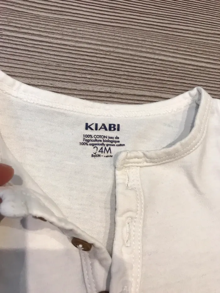 2 T-shirts unis manches courtes Kiabi - photo numéro 9