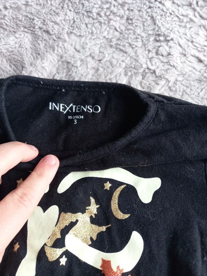 T-shirt manche longue halloween - photo numéro 3