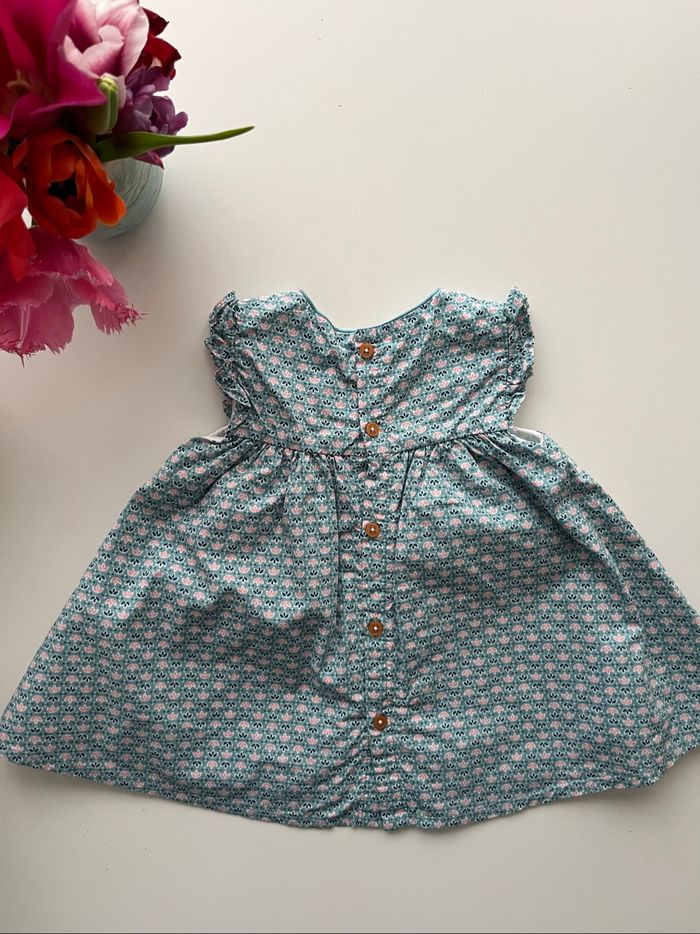 Lot de 4 robes et 1 chemise - 12 mois - Cadet Rousselle - Vertbaudet - Kiabi - Okaidi - photo numéro 3