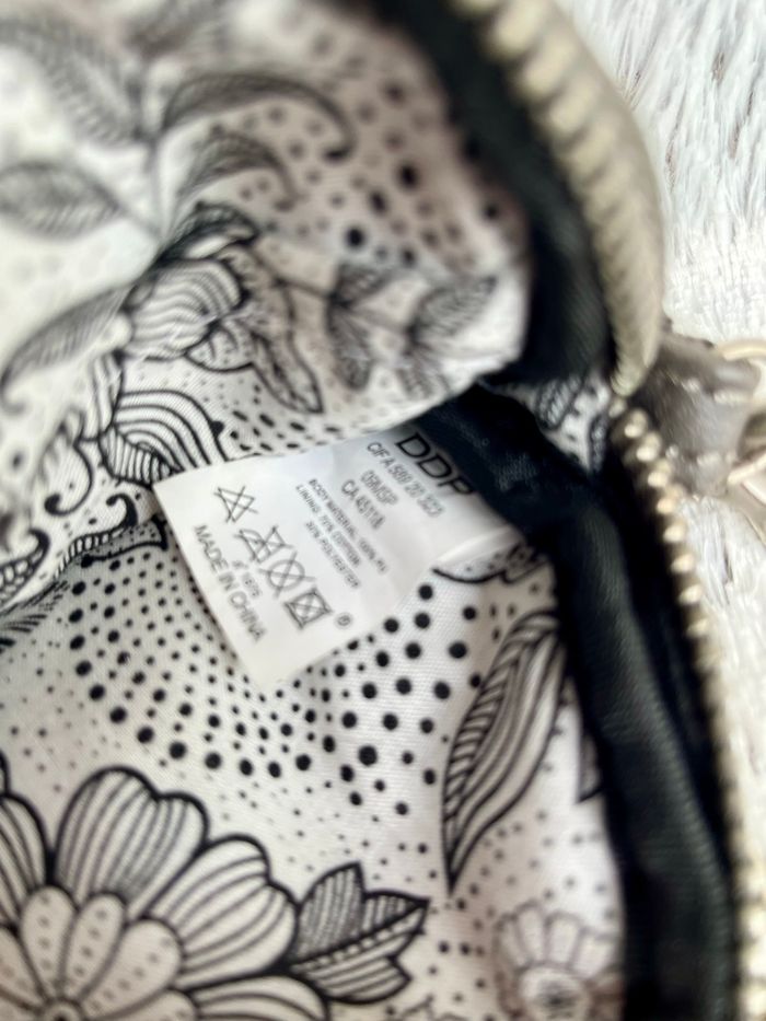 Mini sac rond chaîne vintage Y2K gris petit sac tendance DDP - photo numéro 6