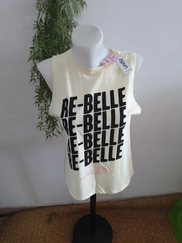 débardeur undiz disney taille S - rebelle - coton et polyester