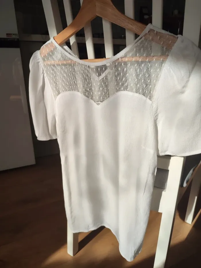 Blouse à dentelle