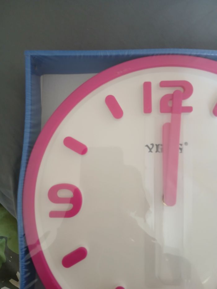 Horloge rose - photo numéro 2