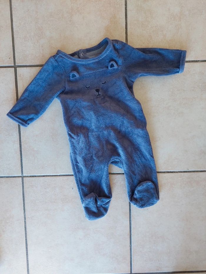 Pyjama velours 3 mois