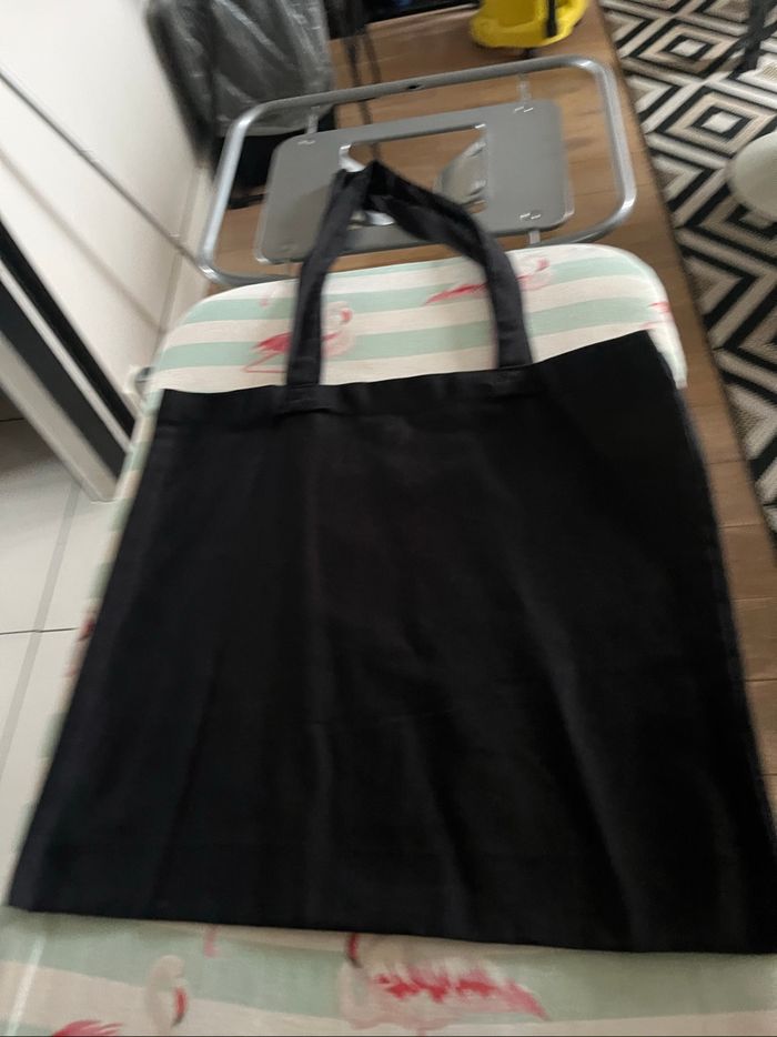 Tote bag noir JO 2024 - photo numéro 4