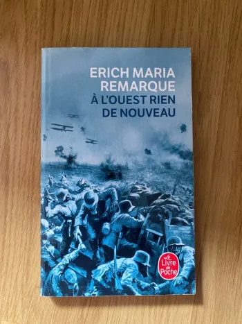 A l’ouest rien de nouveau Erich Maria Remarque