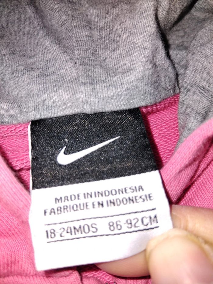 🍪 veste fille Nike 18 24 mois - photo numéro 3