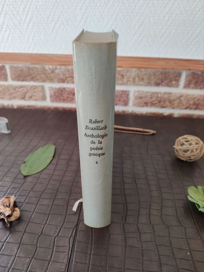 Anthologie de la poésie grecque / Tome 2 - Robert Brasillach - photo numéro 3
